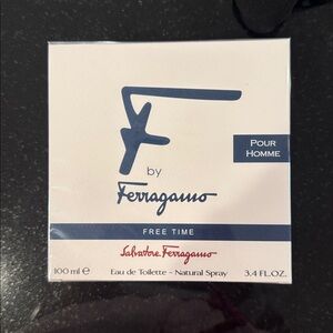 NEW Salvatore Ferragamo Free Time Pour Homme Eau de Toilette 100ml